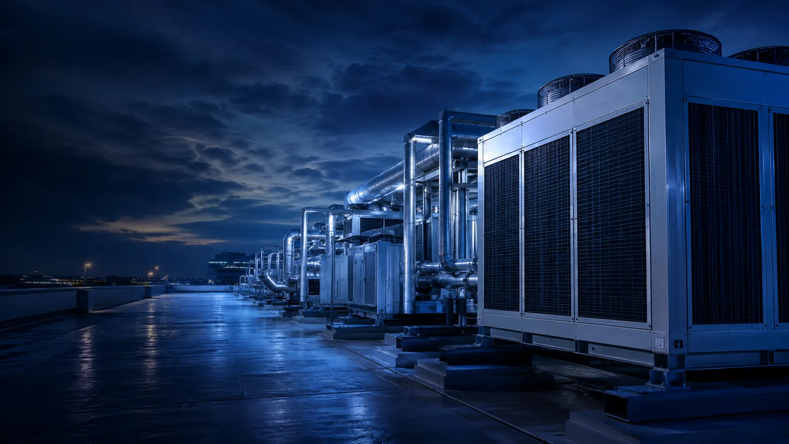 Zero Degrees Rooftop HVAC Equipment